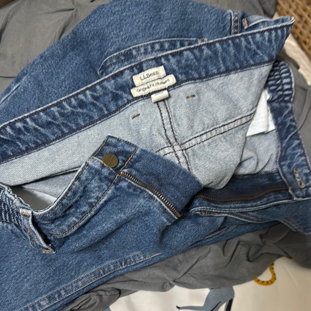 L.L. Bean Relaxed Blue Jeans with Classic Denim Style